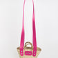 Cesta ESTAS - Talla XS - Asas grandes rosa