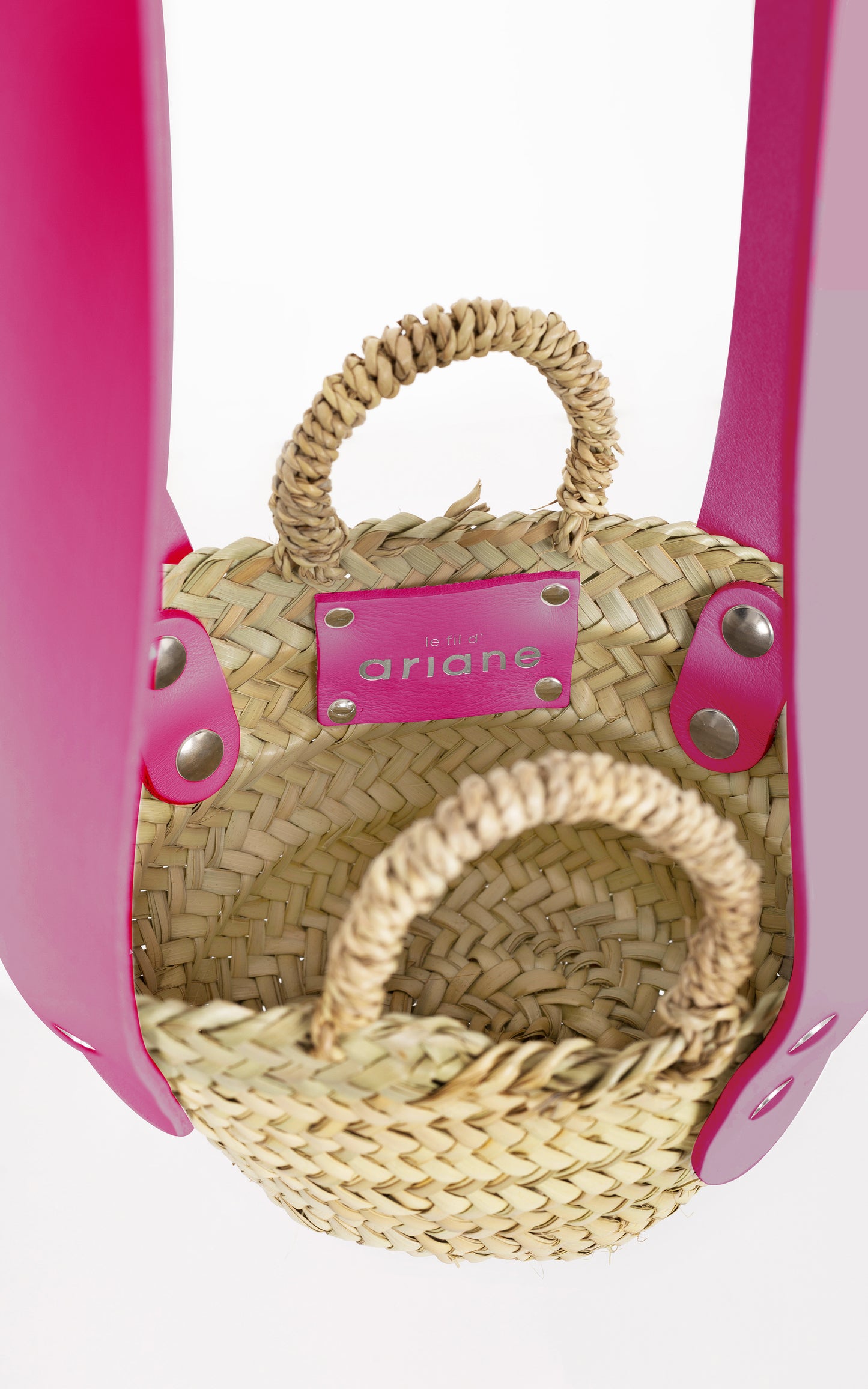 Cesta ESTAS - Talla XXS - Asas grandes rosa