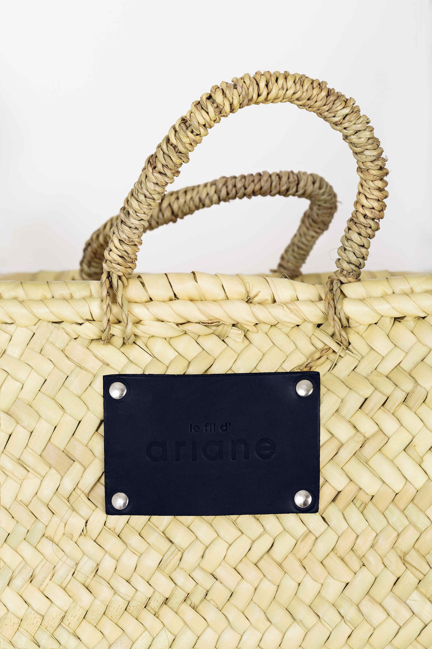 Panier THESEE - Taille L - Anses larges Bleu Marine
