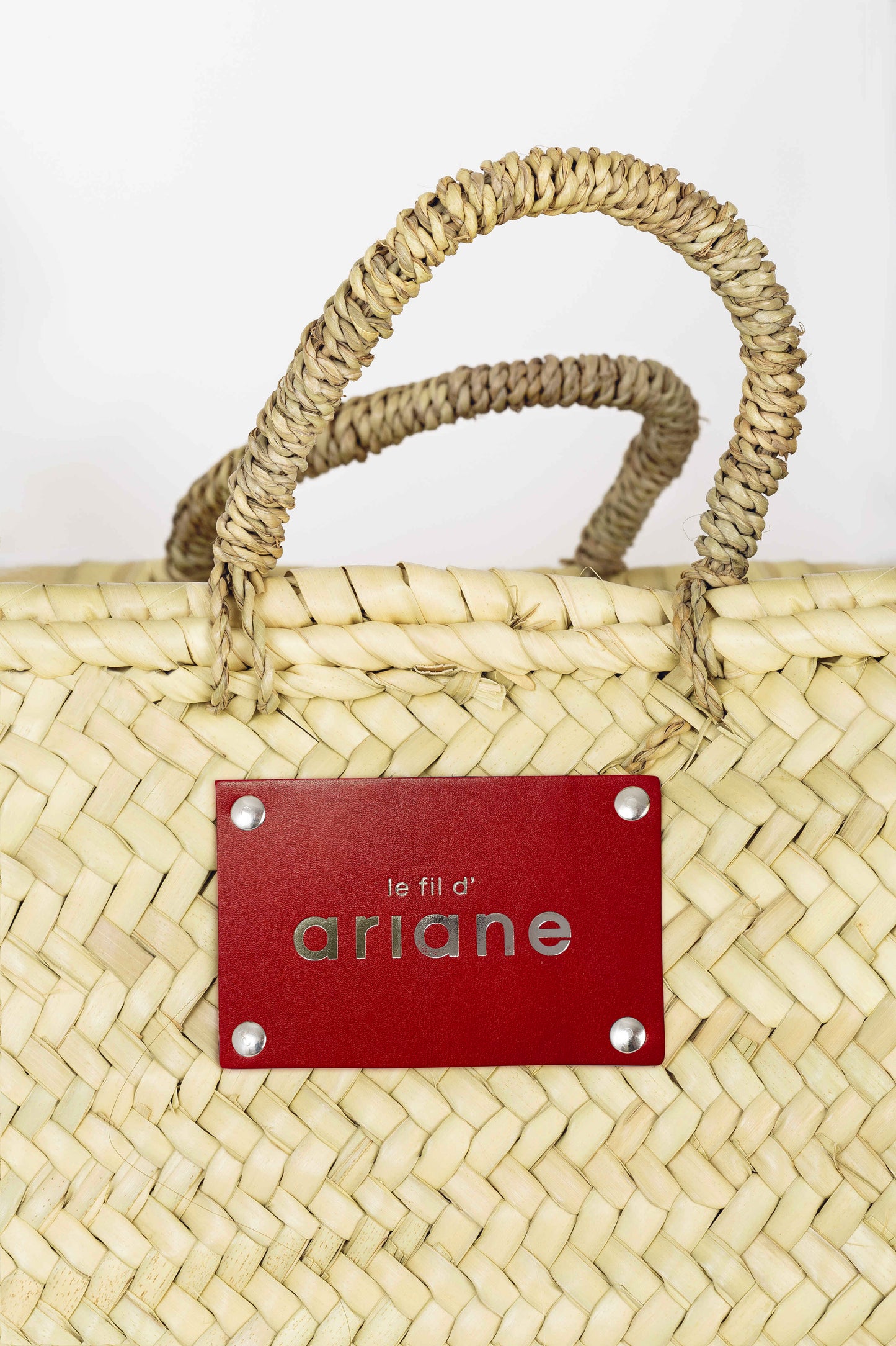 Panier THESEE - Taille L - Anses larges Rouge