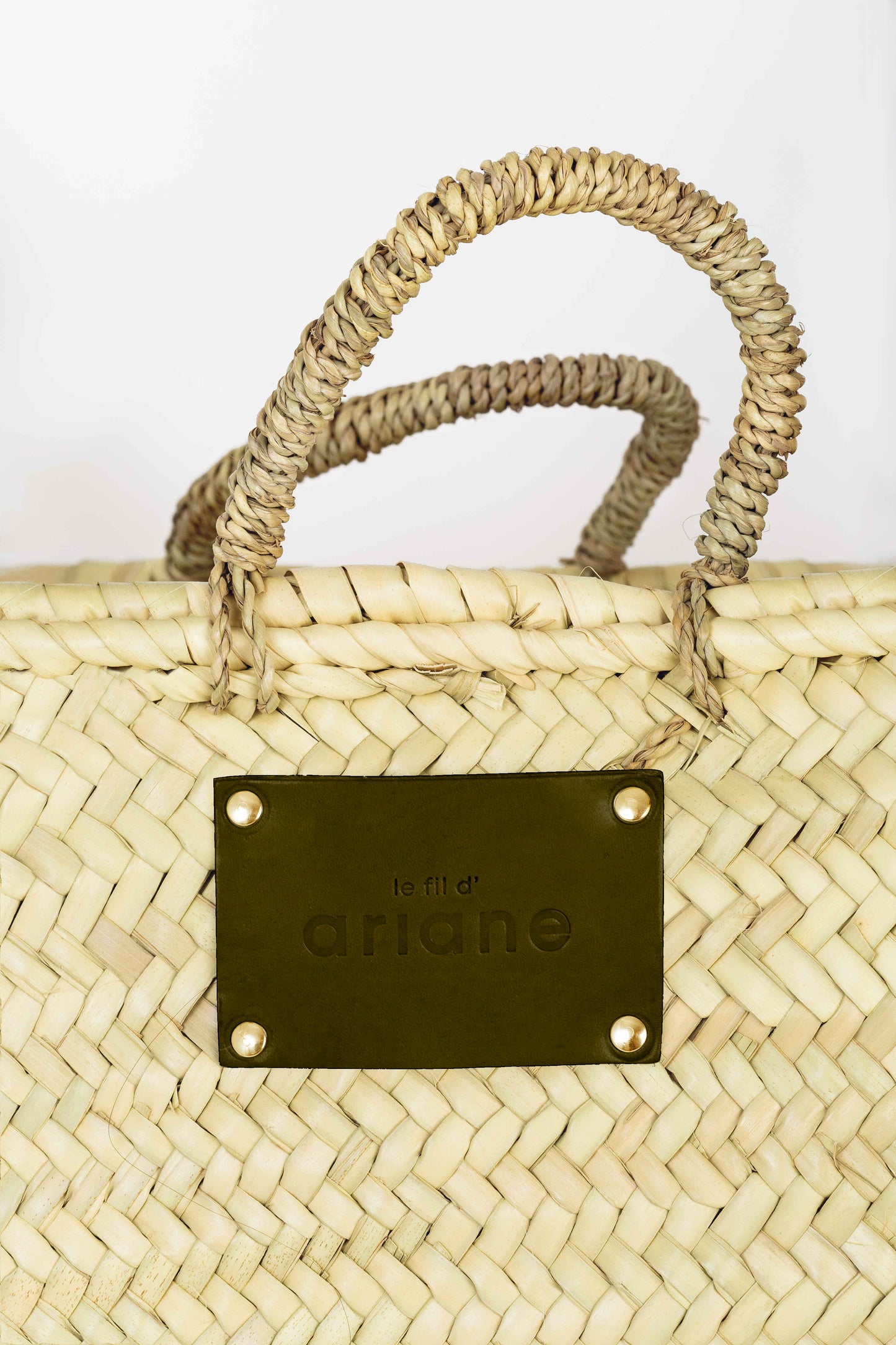 Panier THESEE - Taille L - Anses larges Kaki