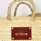 Panier THESEE - Taille XL - Anses larges Bordeaux