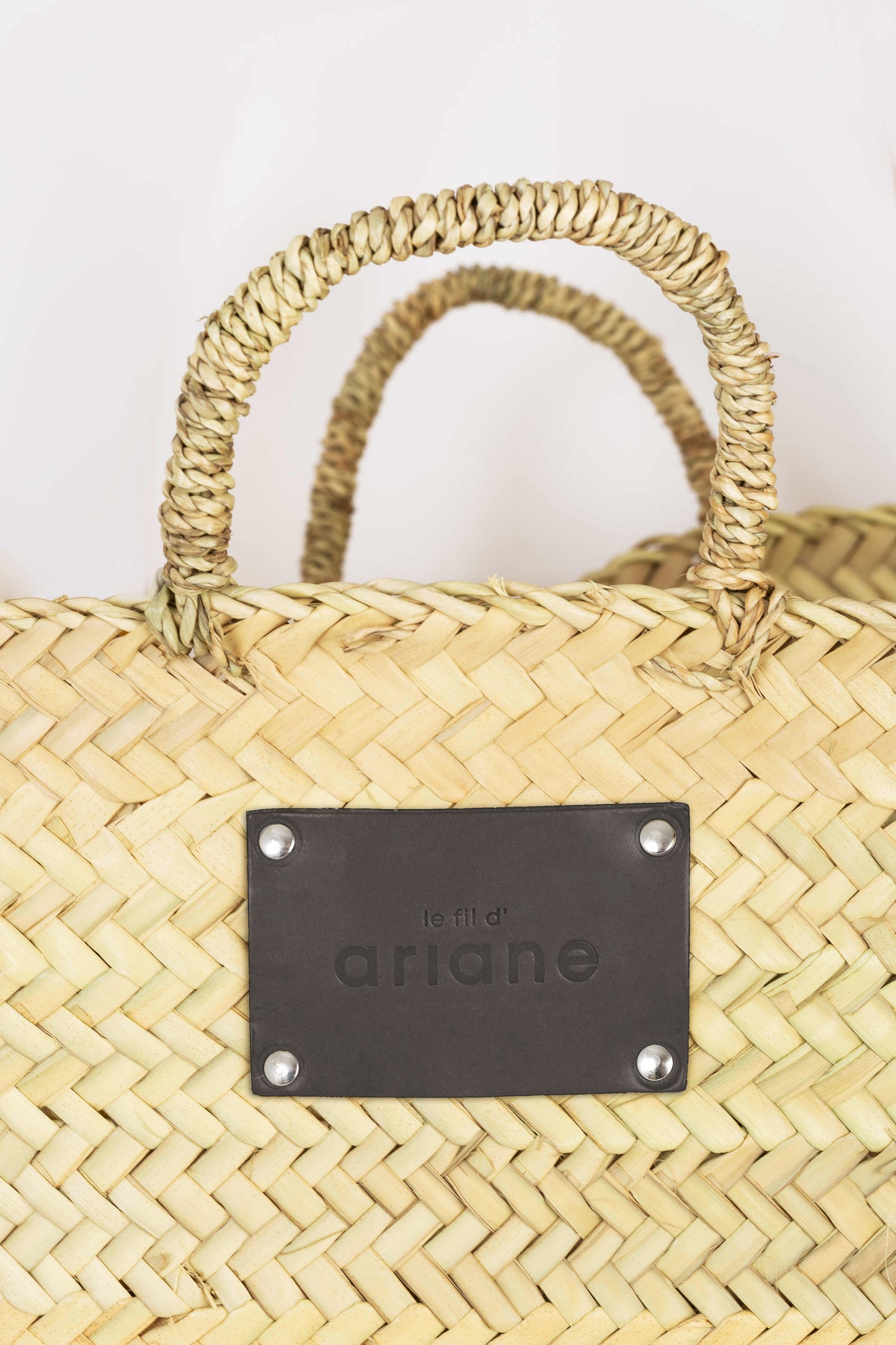 Panier THESEE - Taille L - Anses larges Grises