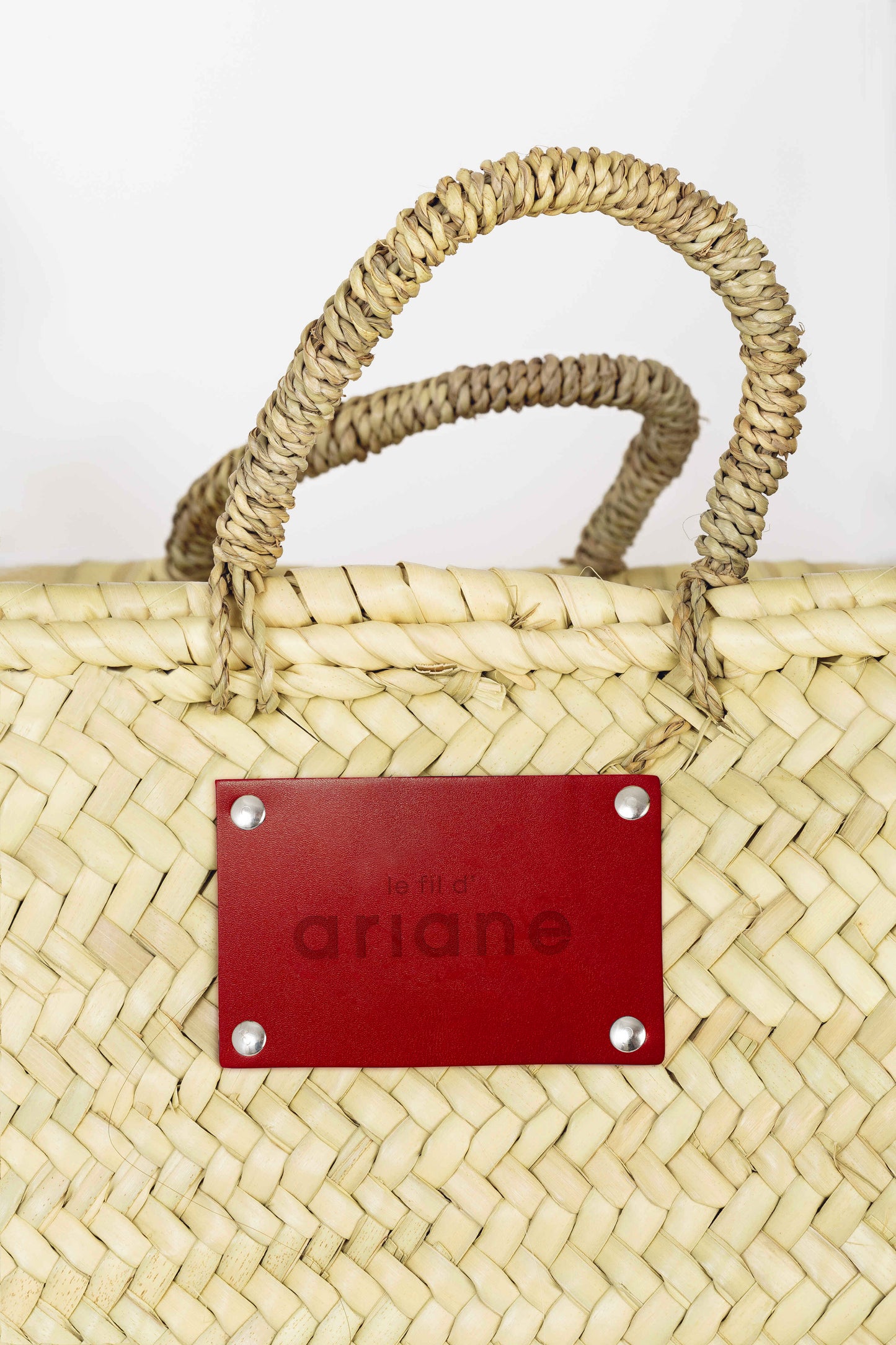 Panier THESEE - Taille L - Anses larges Rouge