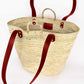 Panier THESEE - Taille XL - Anses larges Bordeaux