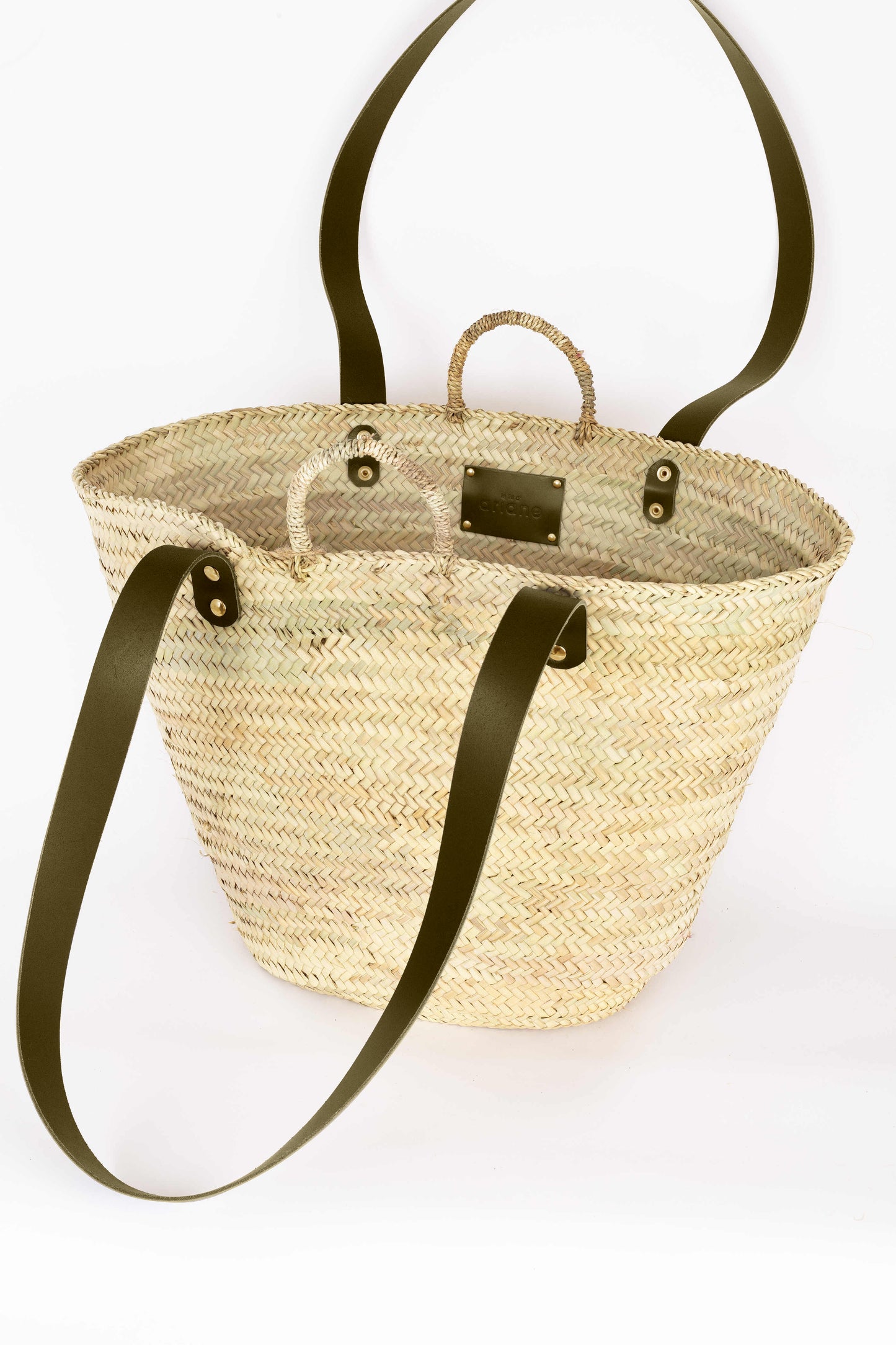 Panier THESEE - Taille XL - Anses larges Kaki