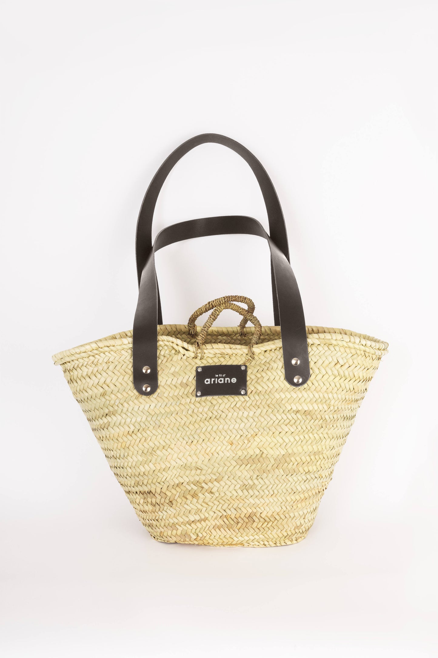 Panier THESEE - Taille L - Anses larges Grises