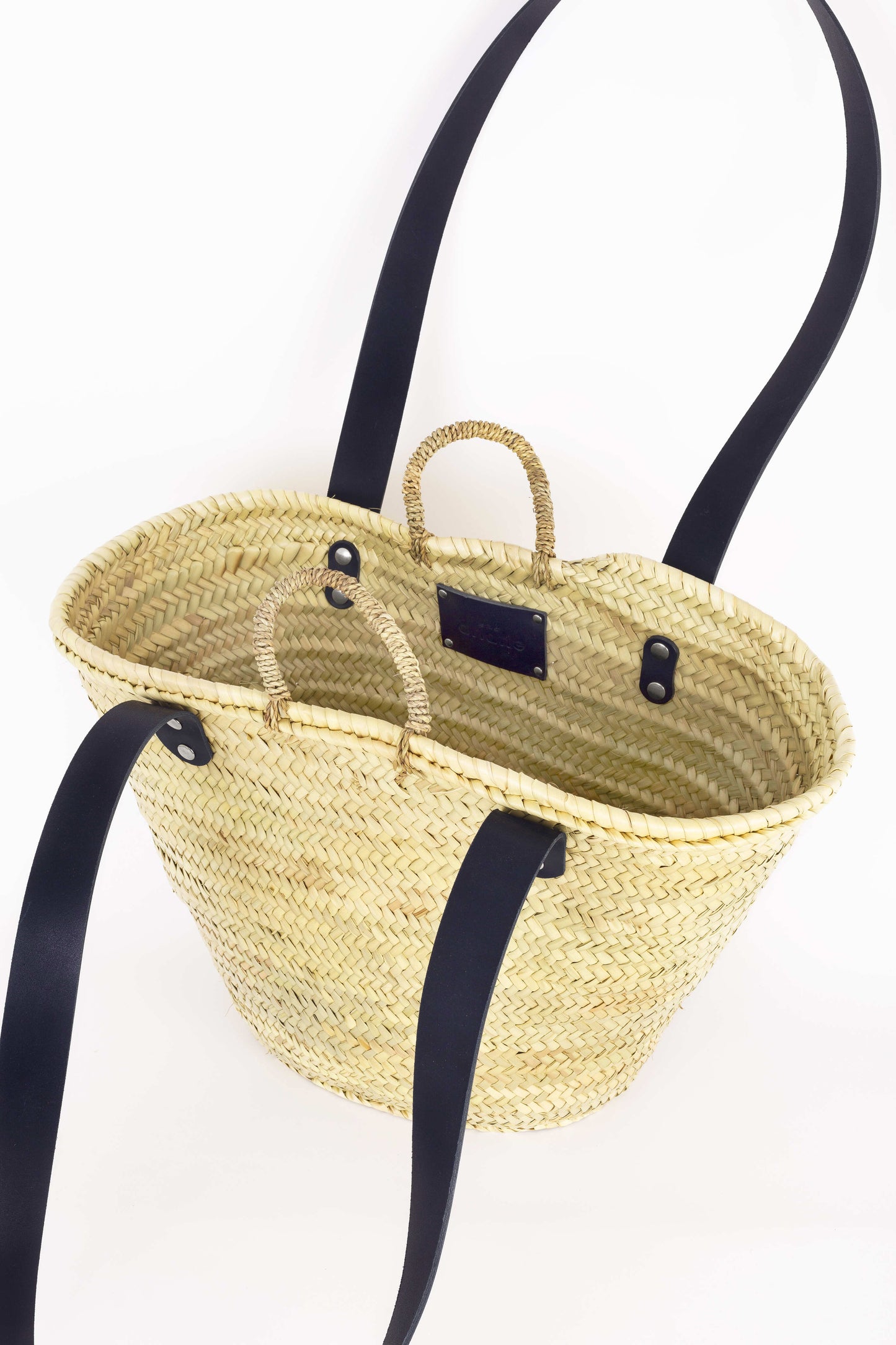 Panier THESEE - Taille L - Anses larges Bleu Marine