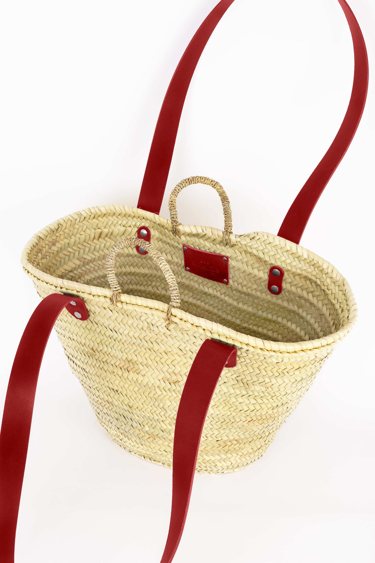 Panier THESEE - Taille L - Anses larges Rouge