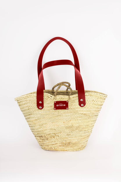 Panier THESEE - Taille L - Anses larges Rouge