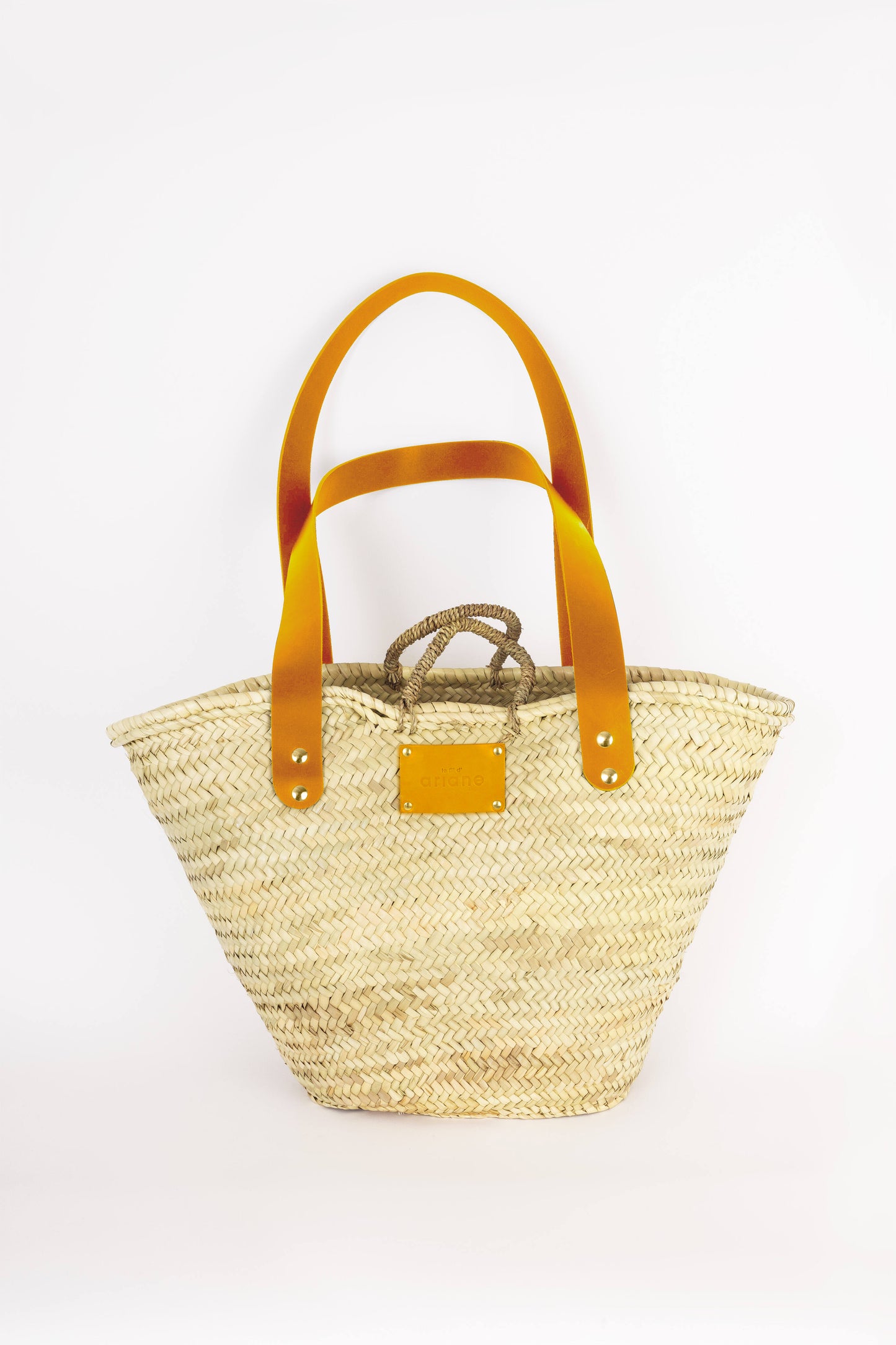 Panier THESEE - Taille L - Anses larges Safran