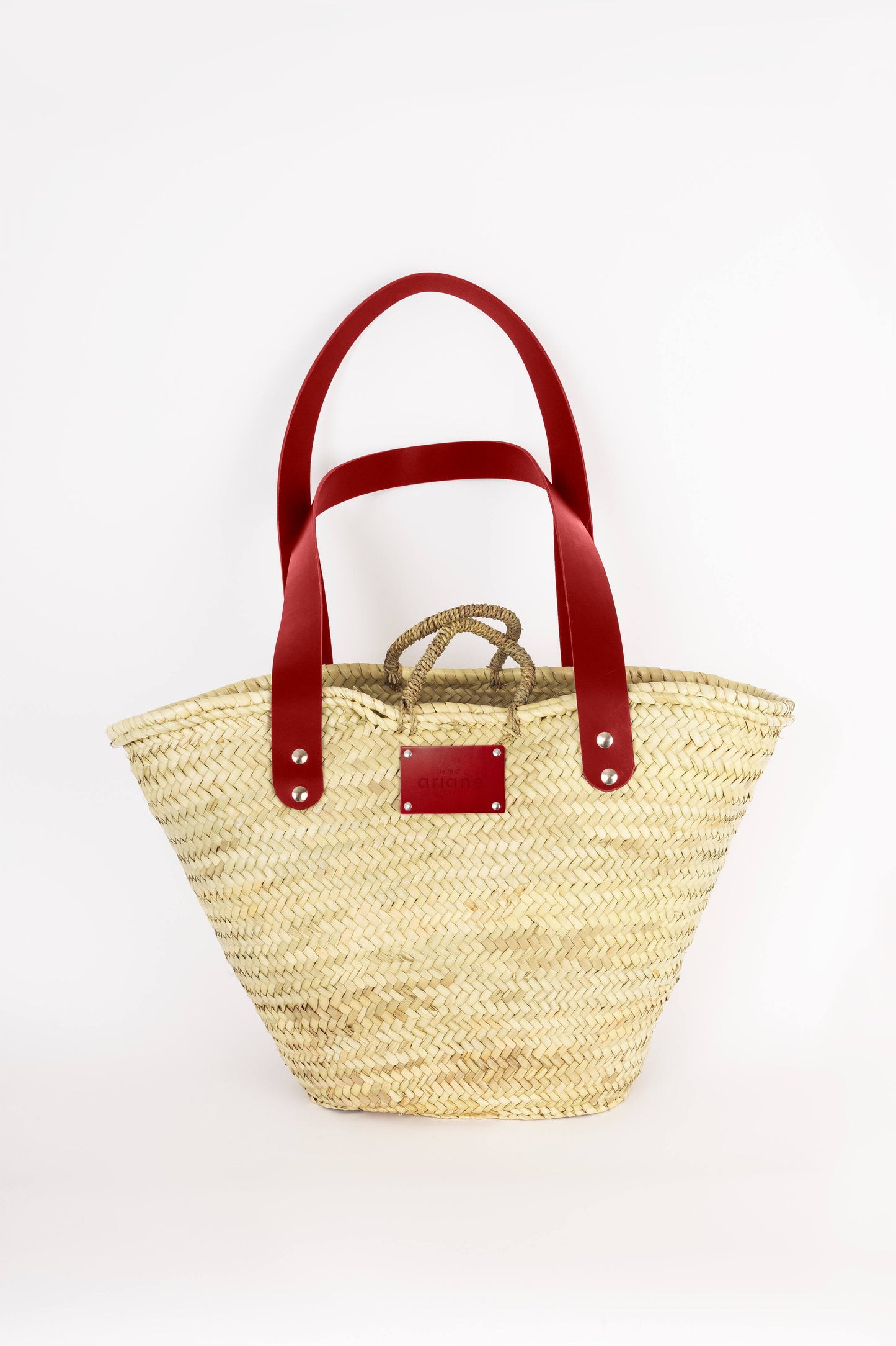 Panier THESEE - Taille L - Anses larges Rouge