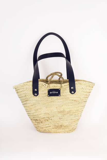 Panier THESEE - Taille L - Anses larges Bleu Marine
