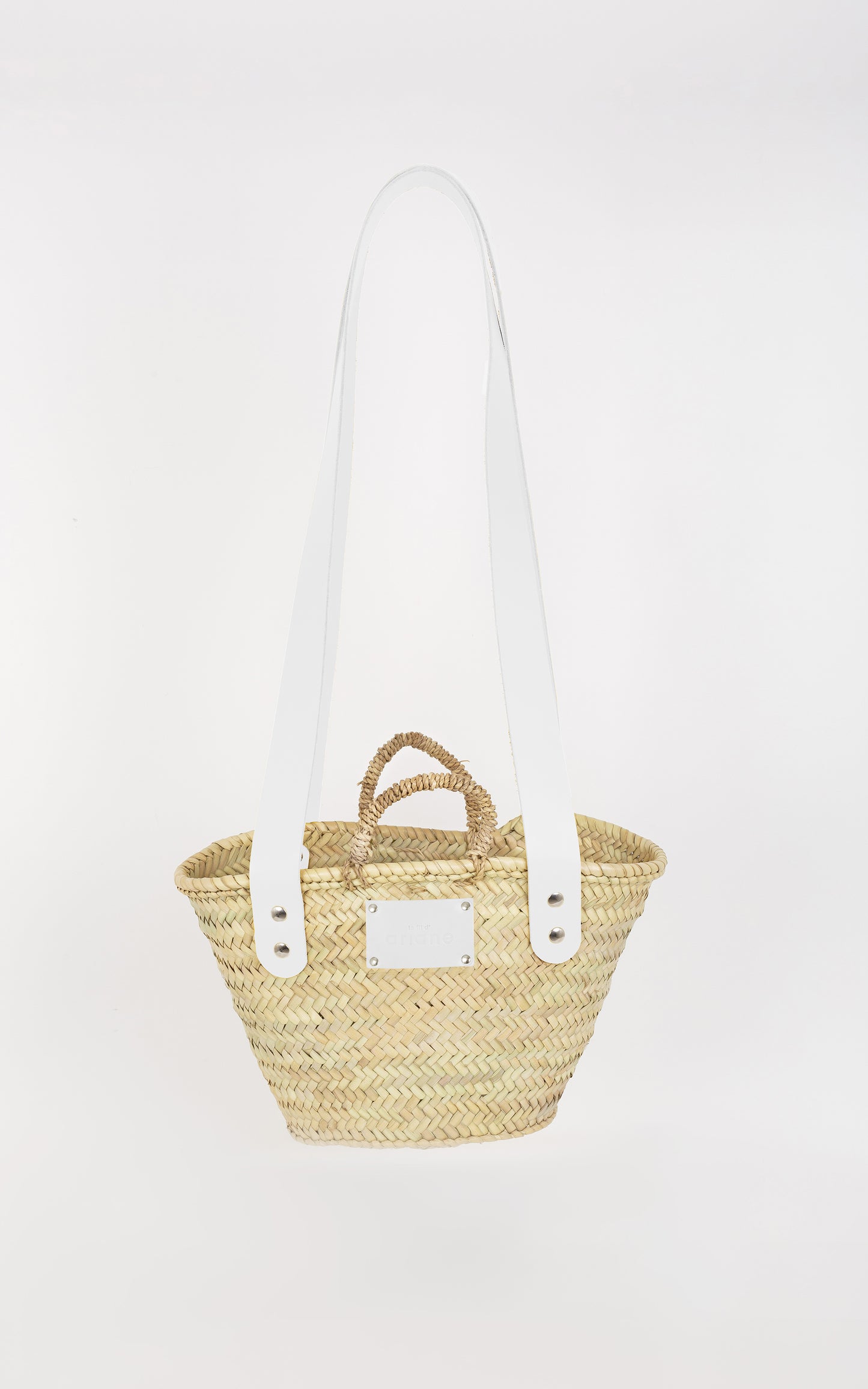 Panier THESEE - Taille S - Anses larges blanches