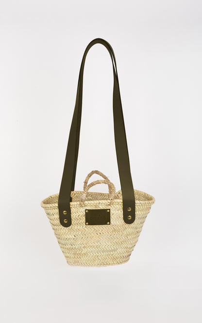 Panier THESEE - Taille S - Anses larges kaki