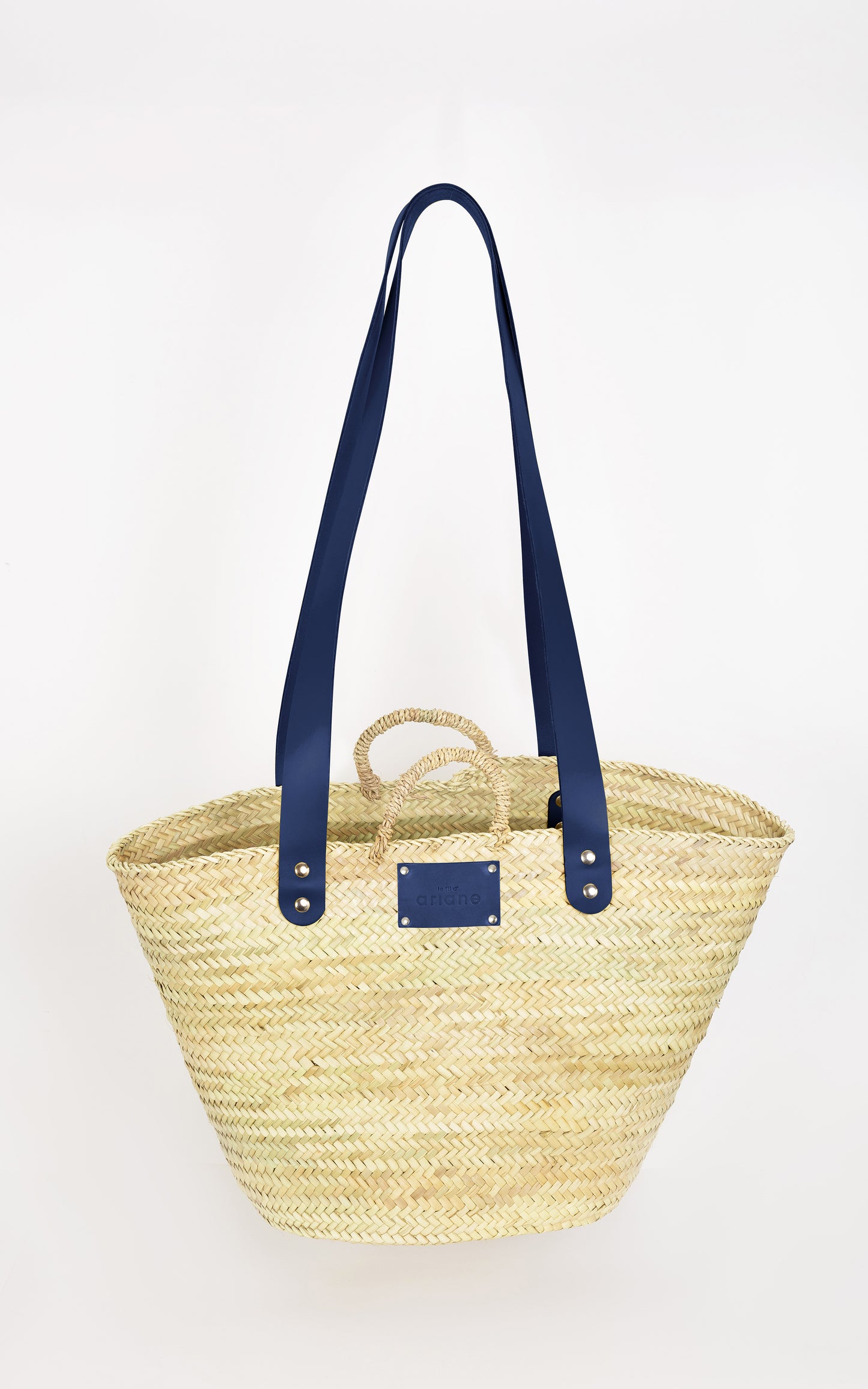 Panier THESEE - Taille XL - Anses Larges - Bleu Jean