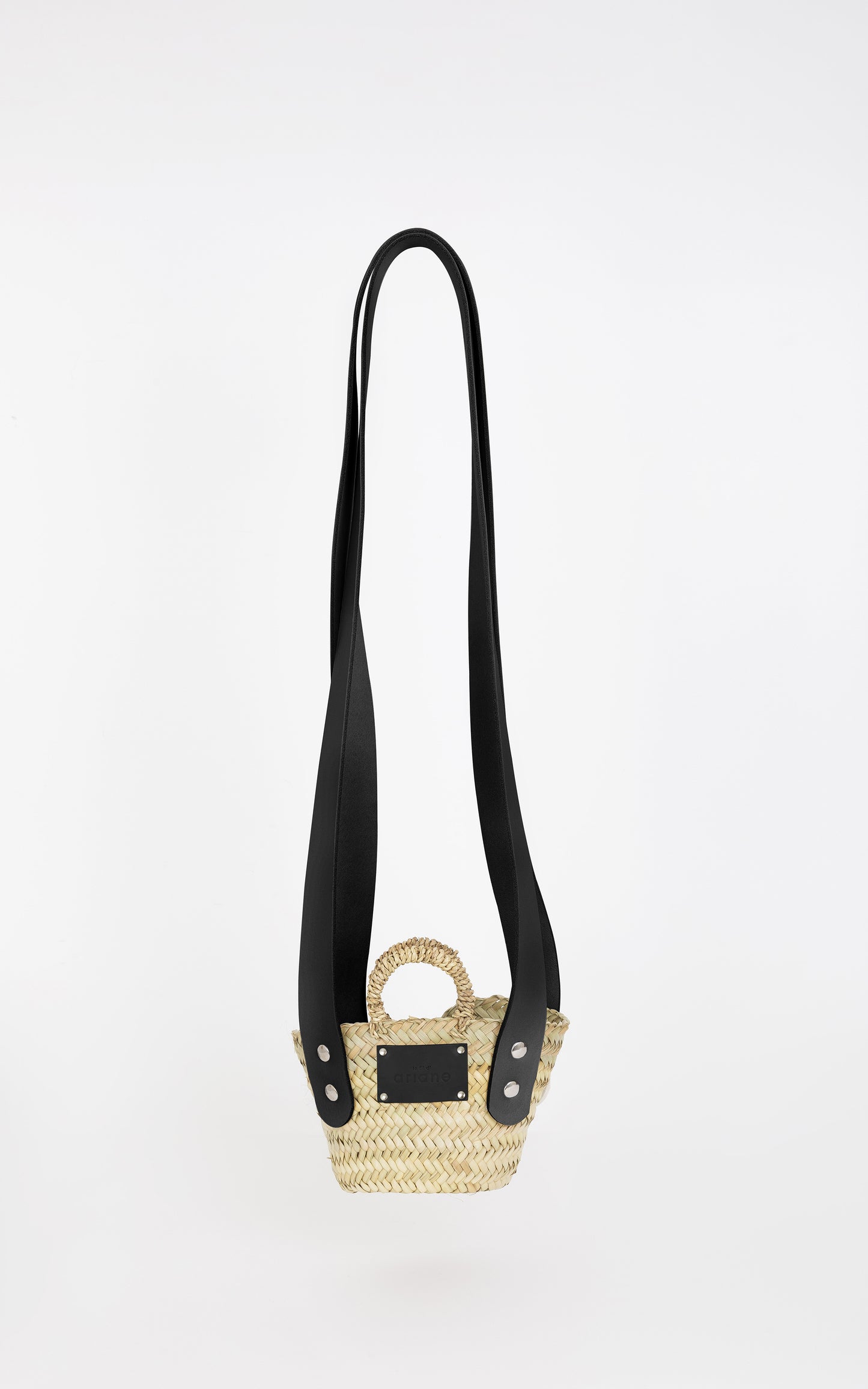 THESEE basket - Size XXS - Wide black handles
